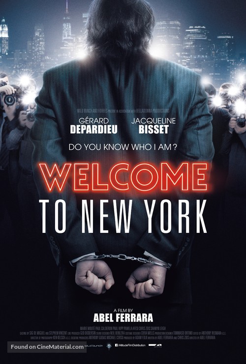 Welcome to New York - British Theatrical movie poster