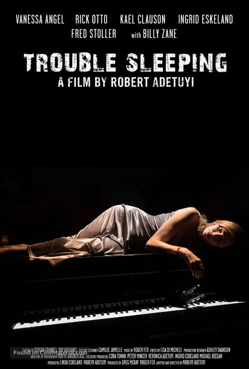 Trouble Sleeping - Canadian Movie Poster