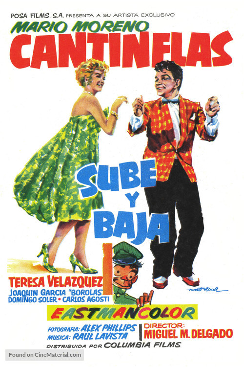 Sube y baja - Spanish Movie Poster