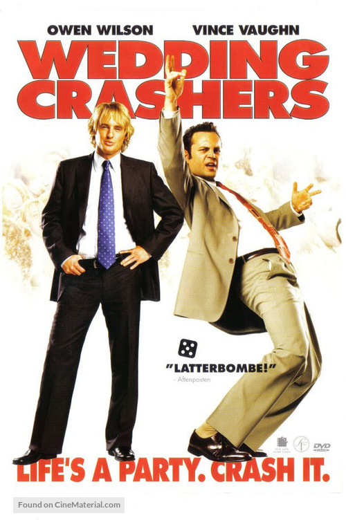 Wedding Crashers - Norwegian DVD movie cover