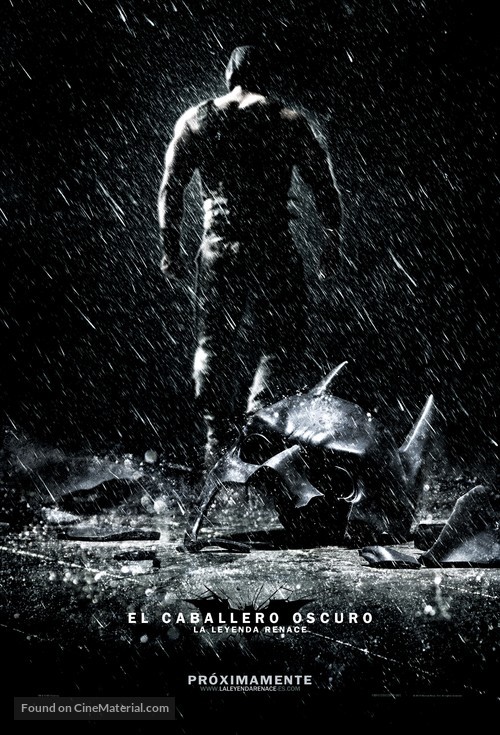 The Dark Knight Rises - Spanish Movie Poster