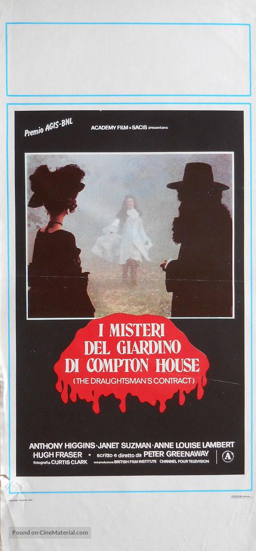 The Draughtsman&#039;s Contract - Italian Movie Poster