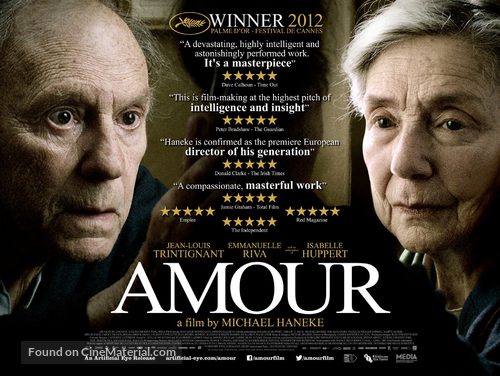 Amour - British Movie Poster