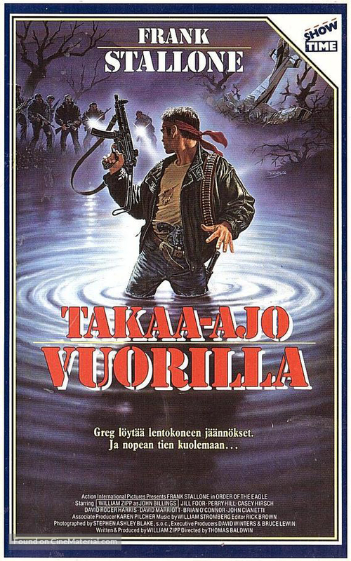 Order of the Eagle - Finnish VHS movie cover