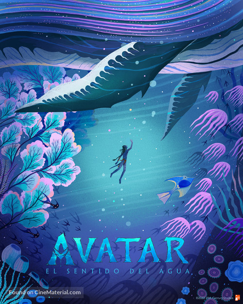 Avatar: The Way of Water - Spanish Movie Poster