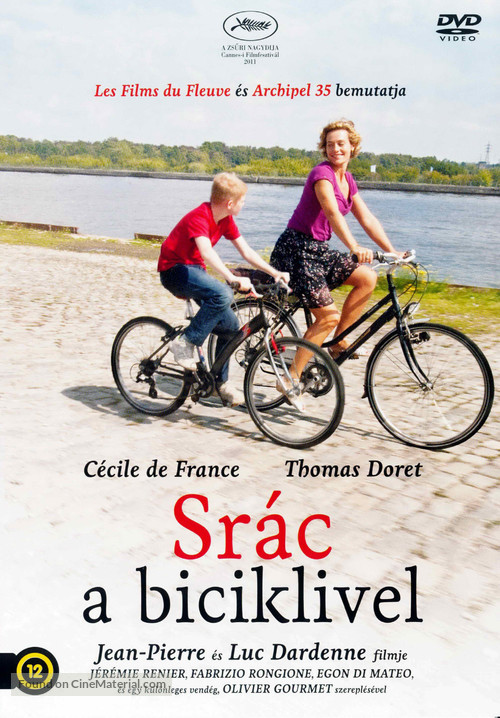 Le gamin au v&eacute;lo - Hungarian DVD movie cover