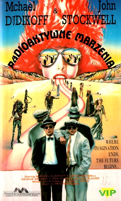 Radioactive Dreams - Polish VHS movie cover