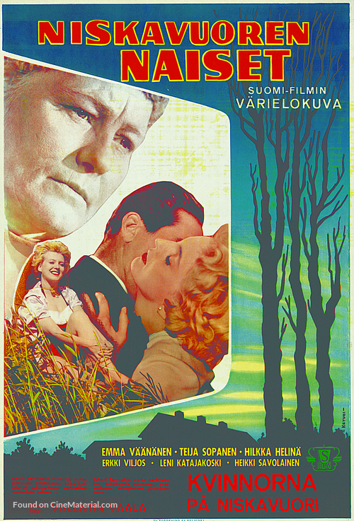 Niskavuoren naiset - Finnish Movie Poster