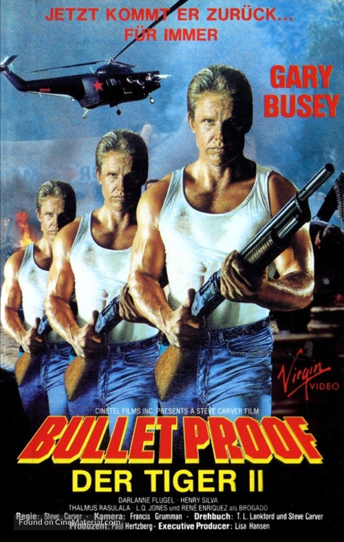 Bulletproof - German Movie Cover