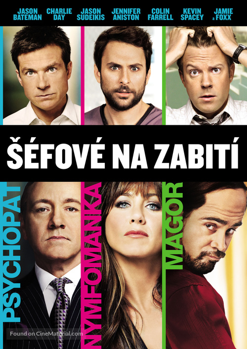 Horrible Bosses - Czech DVD movie cover