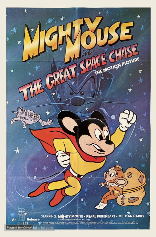 Mighty Mouse in the Great Space Chase - Movie Poster