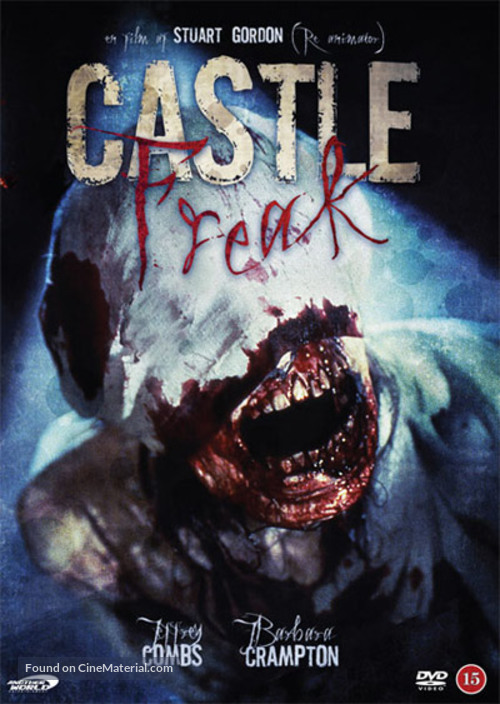 Castle Freak - Dutch DVD movie cover