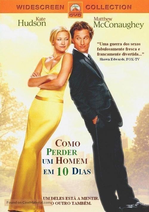 How to Lose a Guy in 10 Days - Brazilian DVD movie cover