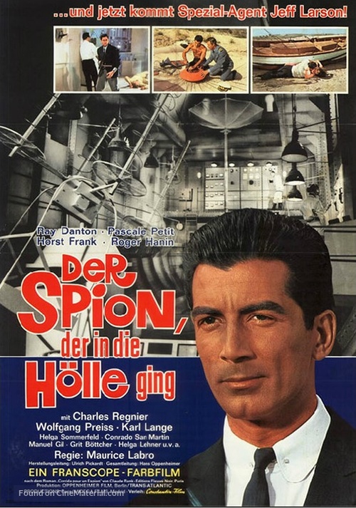 Corrida pour un espion - German Movie Poster