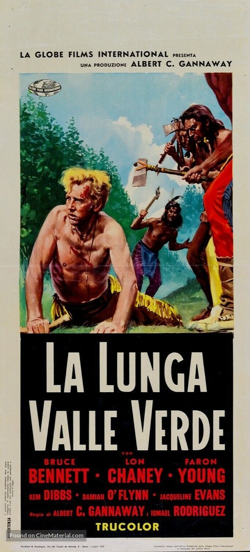 Daniel Boone, Trail Blazer - Italian Movie Poster