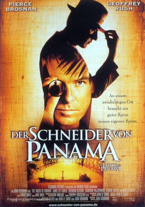 The Tailor of Panama - German Movie Poster