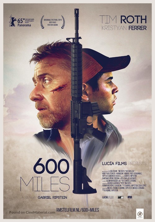 600 Millas - Dutch Movie Poster