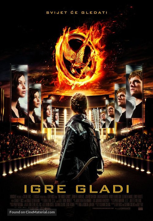 The Hunger Games - Croatian Movie Poster