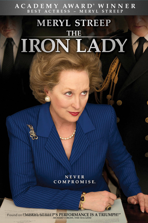 The Iron Lady - DVD movie cover