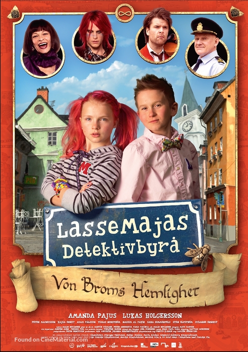 LasseMajas detektivbyr&aring; - Von Broms hemlighet - Swedish Movie Poster