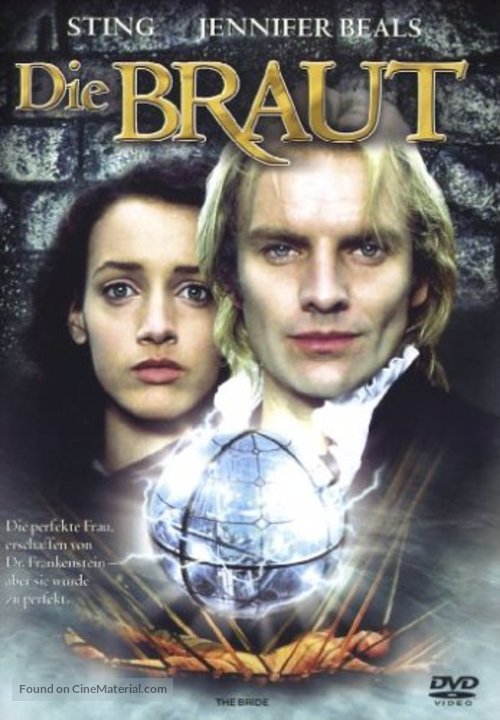 The Bride - German DVD movie cover