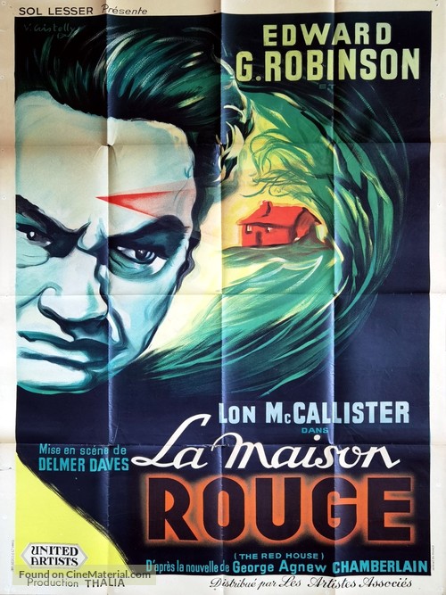 The Red House - French Movie Poster
