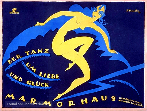 Der Tanz um Liebe und Gl&uuml;ck - German Movie Poster