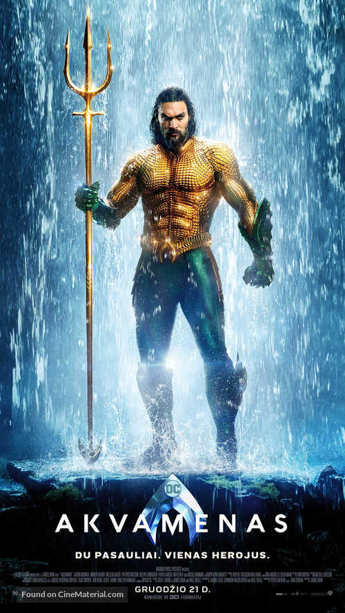 Aquaman - Lithuanian Movie Poster