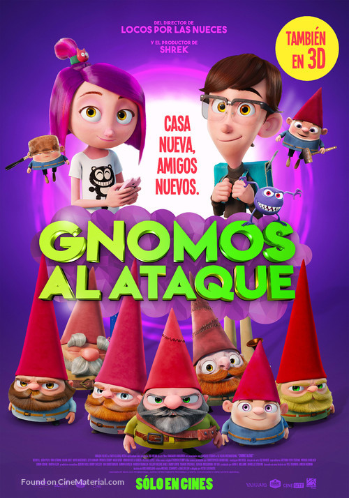 Gnome Alone - Argentinian Movie Poster