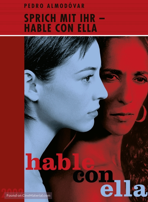 Hable con ella - German DVD movie cover