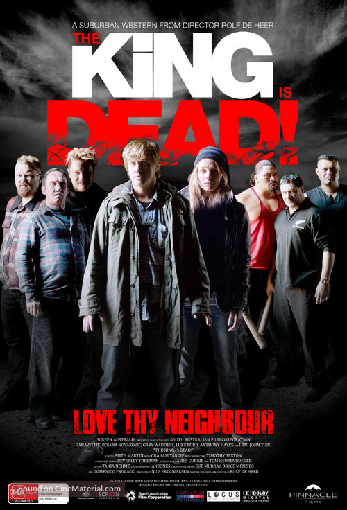 The King Is Dead - Australian Movie Poster