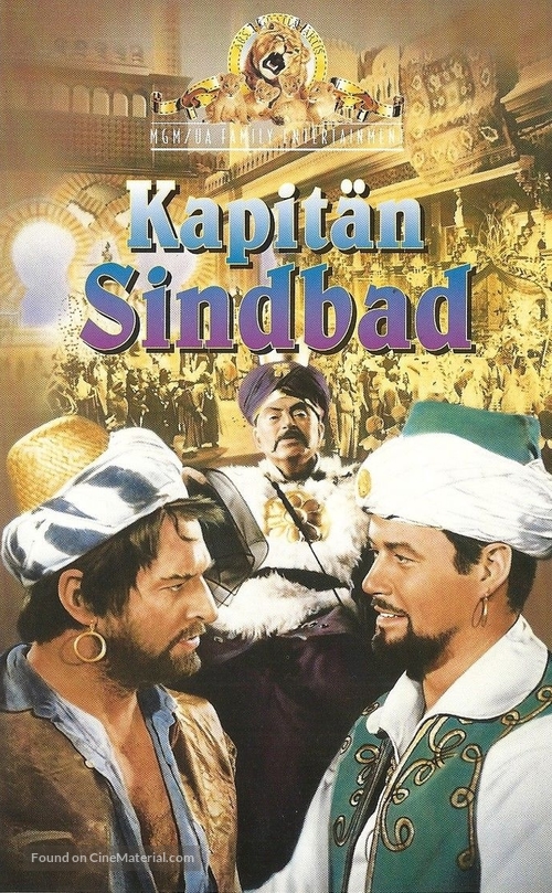 Captain Sindbad - German VHS movie cover