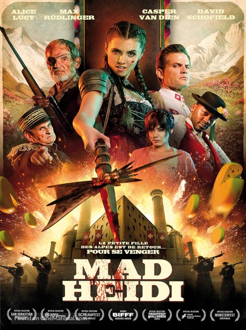 Mad Heidi - French DVD movie cover