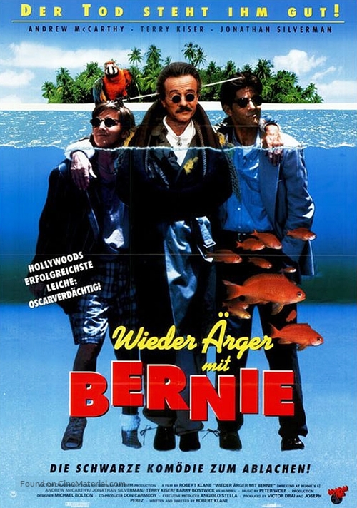 Weekend at Bernie&#039;s II - German Movie Poster