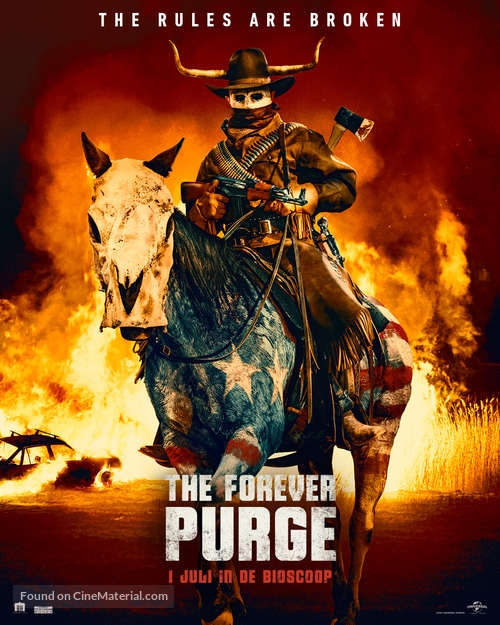 The Forever Purge - Dutch Movie Poster