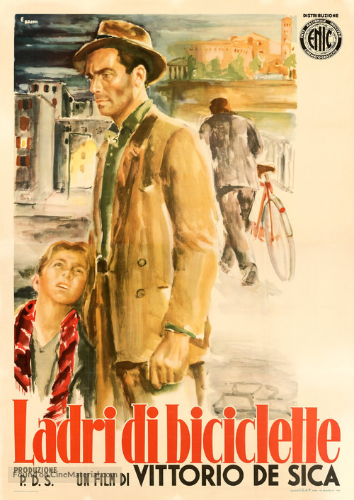 Ladri di biciclette - Italian Movie Poster