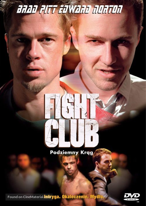 Fight Club - Polish DVD movie cover