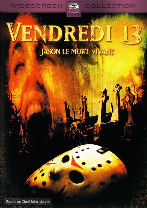 Friday the 13th Part VI: Jason Lives - French Movie Cover