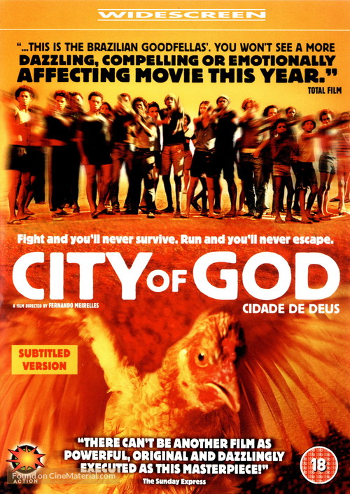 Cidade de Deus - British DVD movie cover
