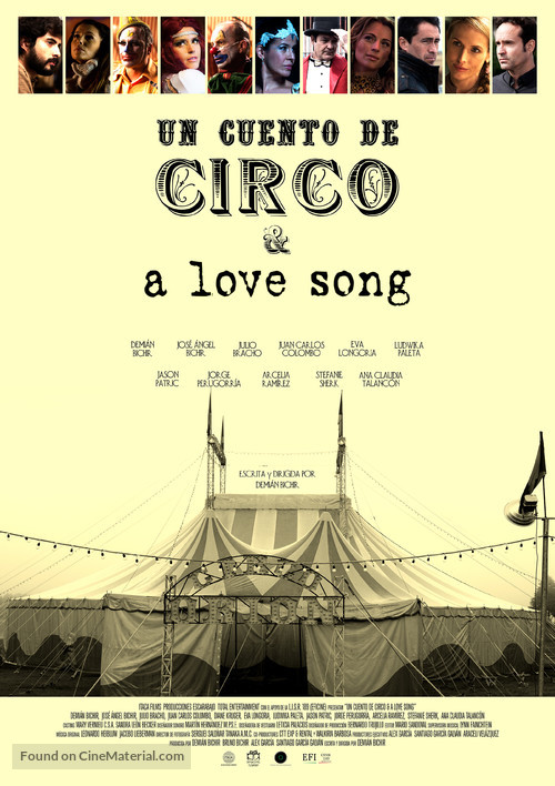 Un Cuento de Circo &amp; A Love Song - Mexican Movie Poster