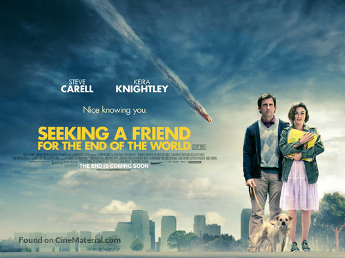 Seeking a Friend for the End of the World - British Movie Poster