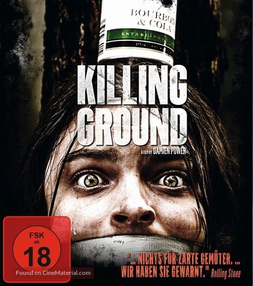 Killing Ground - German Blu-Ray movie cover