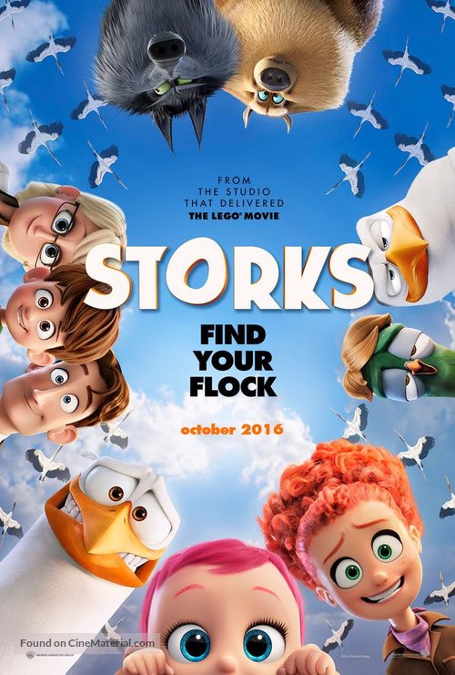 Storks - British Movie Poster