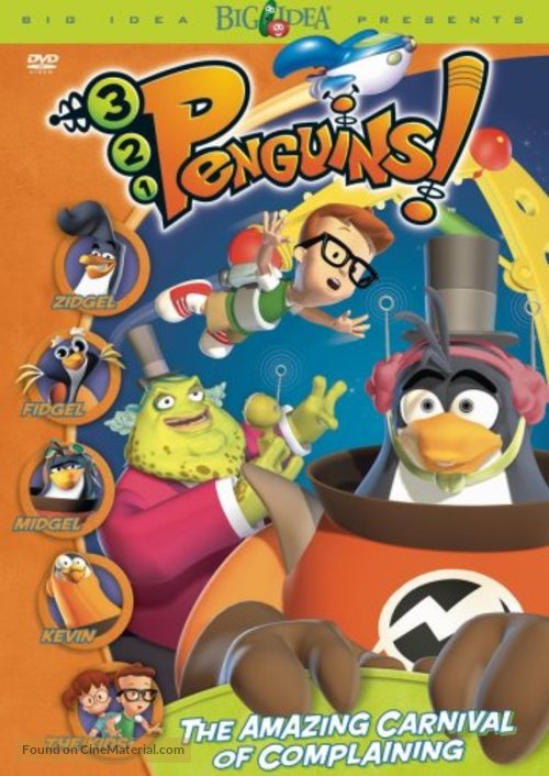 3-2-1 Penguins: The Amazing Carnival of Complaining - DVD movie cover