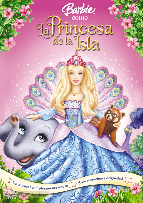 Barbie as the Island Princess - Argentinian Movie Cover