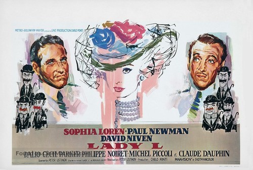 Lady L - Belgian Movie Poster