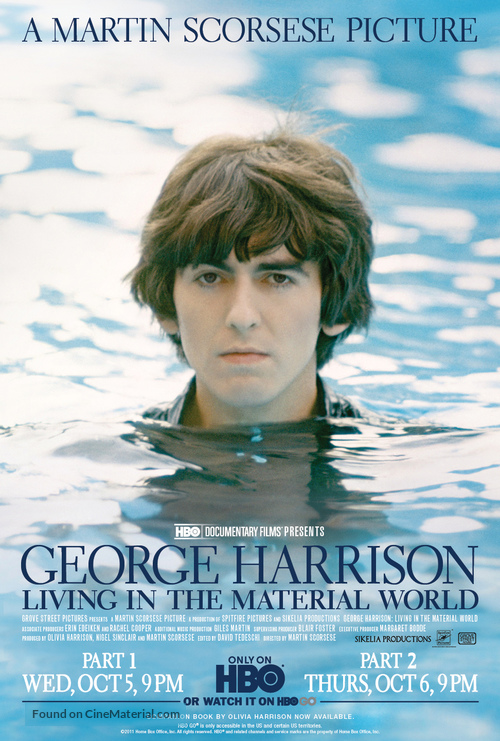 George Harrison: Living in the Material World - Movie Poster