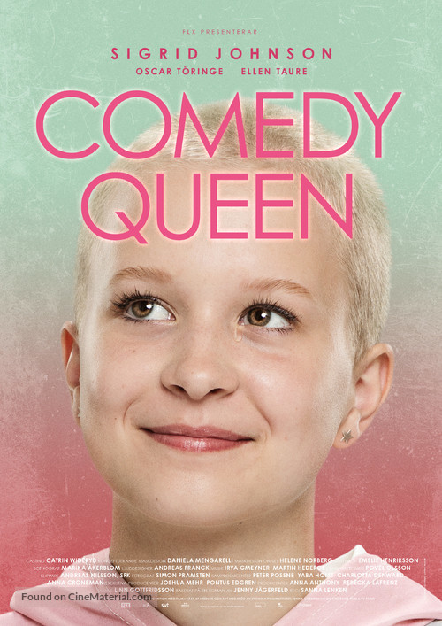 Comedy Queen - Swedish Movie Poster