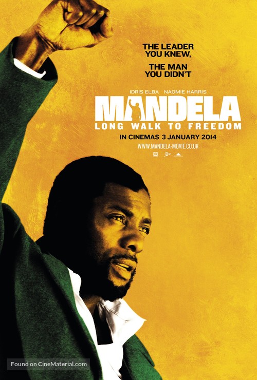 Mandela: Long Walk to Freedom - British Movie Poster