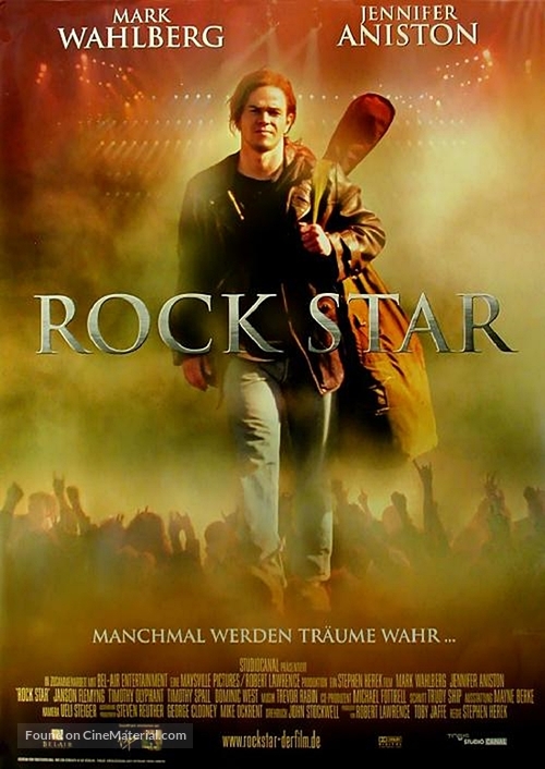 Rock Star - German Movie Poster